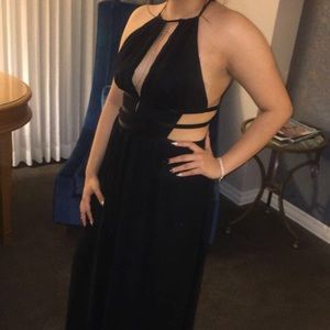 Black dress from express.